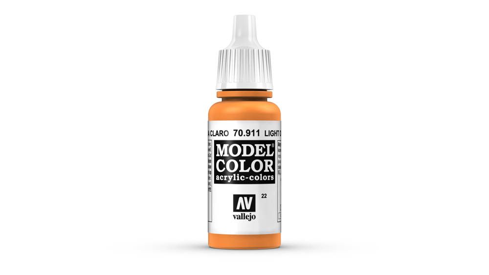 Vallejo - 70.911 Model Color Paint 17ml - Light Orange
