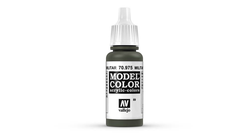 Vallejo - 70.975 Model Color Paint 17ml - Military Green