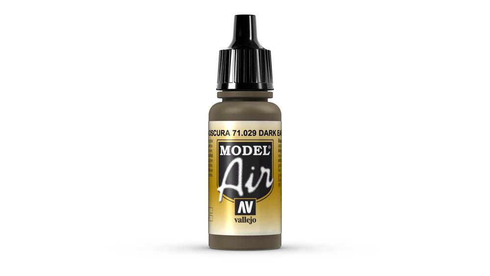 Vallejo - 71.029 Model Air Paint 17ml - Dark Earth
