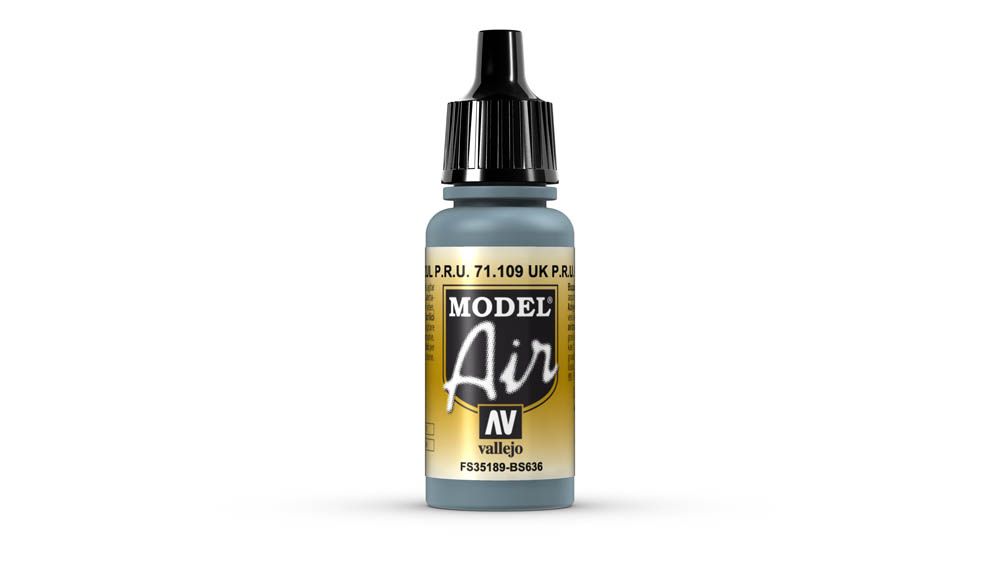 Vallejo - 71.109 Model Air Paint 17ml - Faded P.R.U. Blue