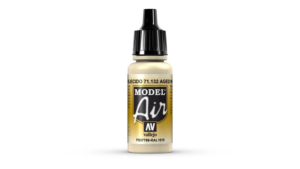 Vallejo - 71.132 Model Air Paint 17ml - Aged White