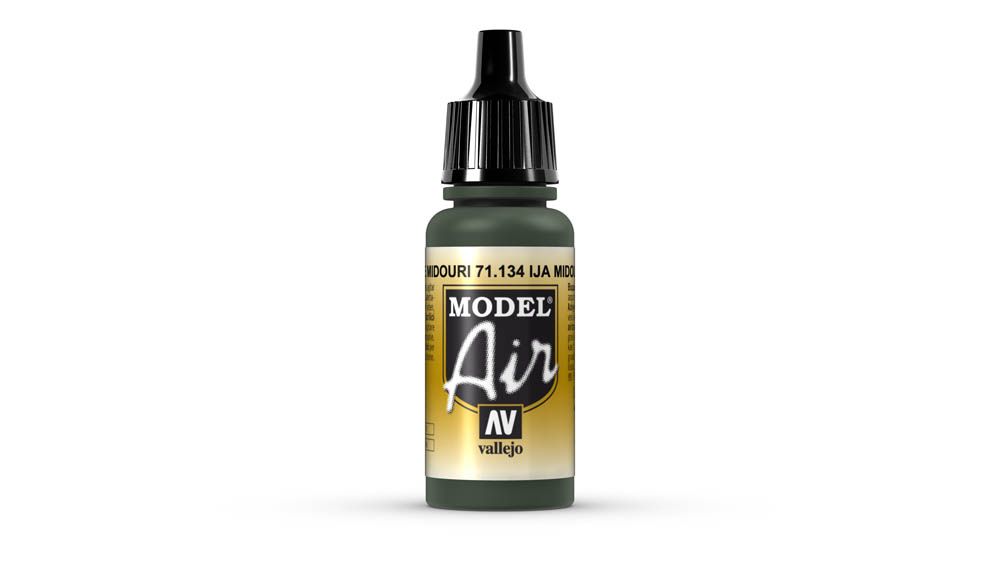 Vallejo - 71.134 Model Air Paint 17ml - IJA Midouri Green