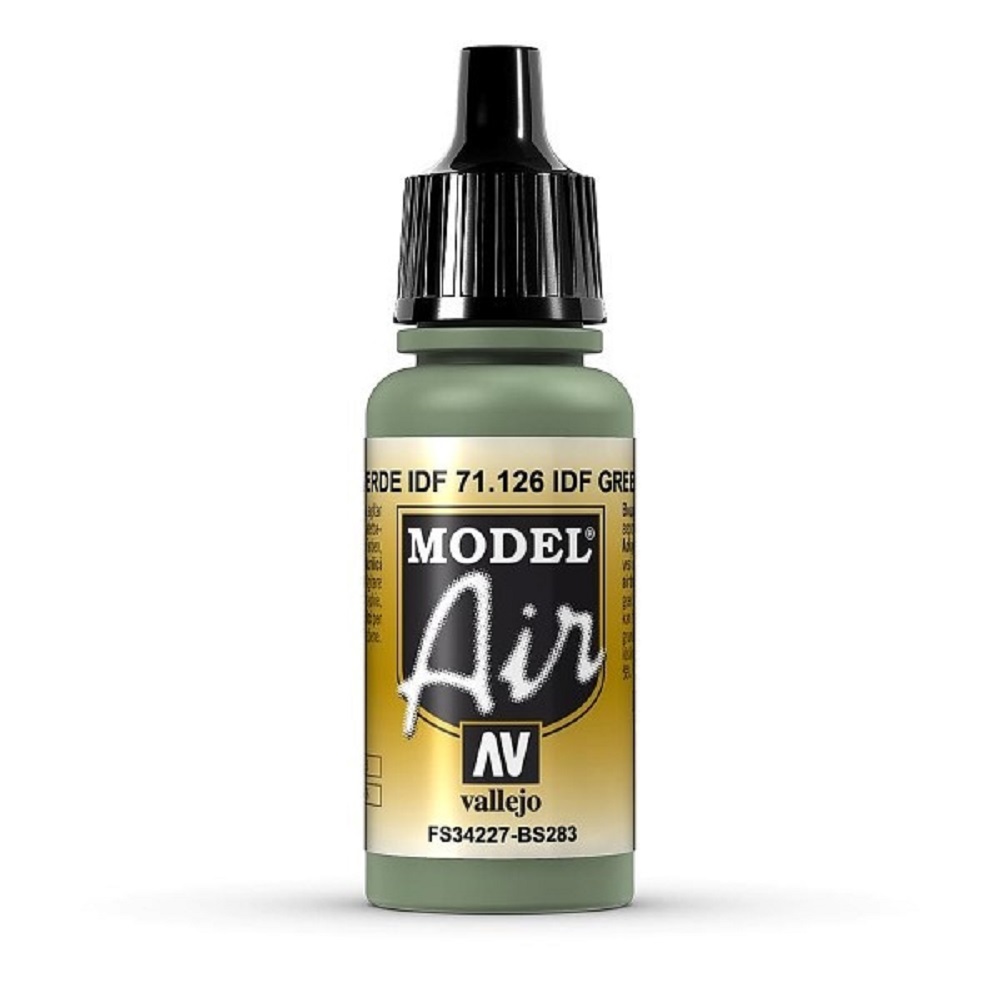 Vallejo - 71.126 Model Air Paint 17ml - IDF & IAF Green
