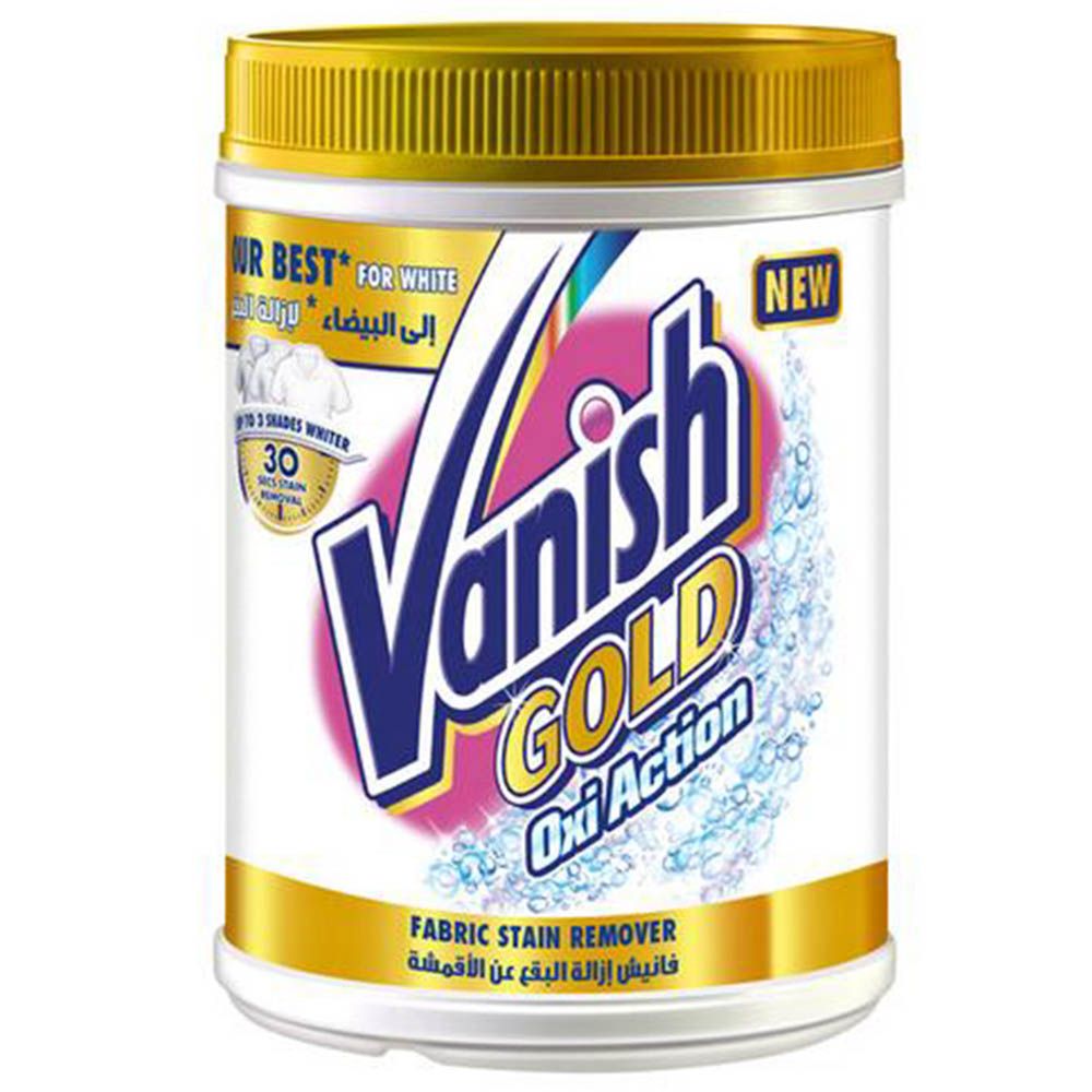 Vanish Stain Remover Oxi Action Gold Powder For Whites 900g