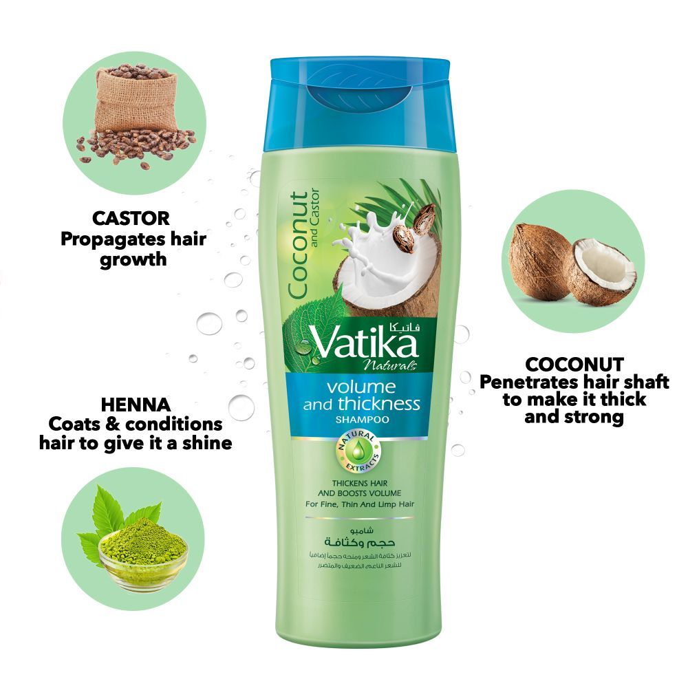 Vatika Volume and Thickness Shampoo 400ml