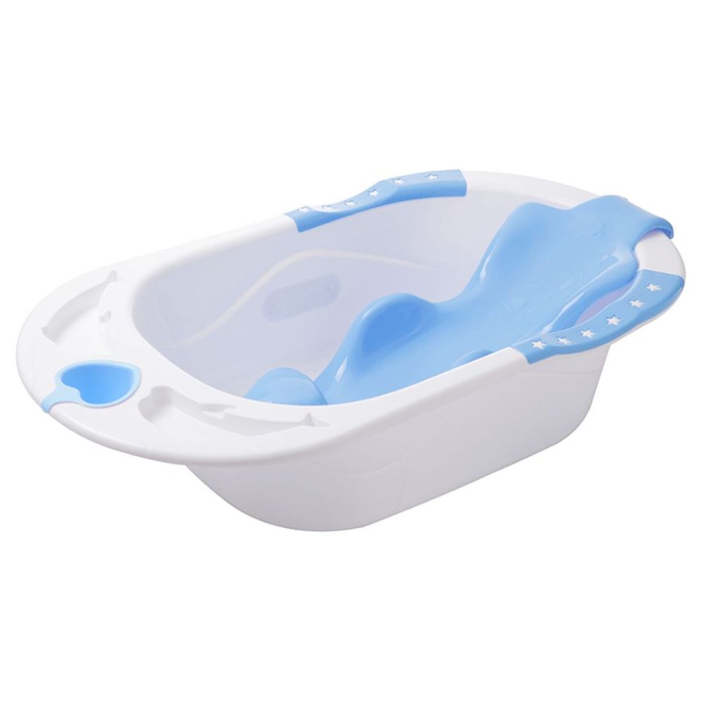 Star Babies - Bathtub W/ Sling - White Blue