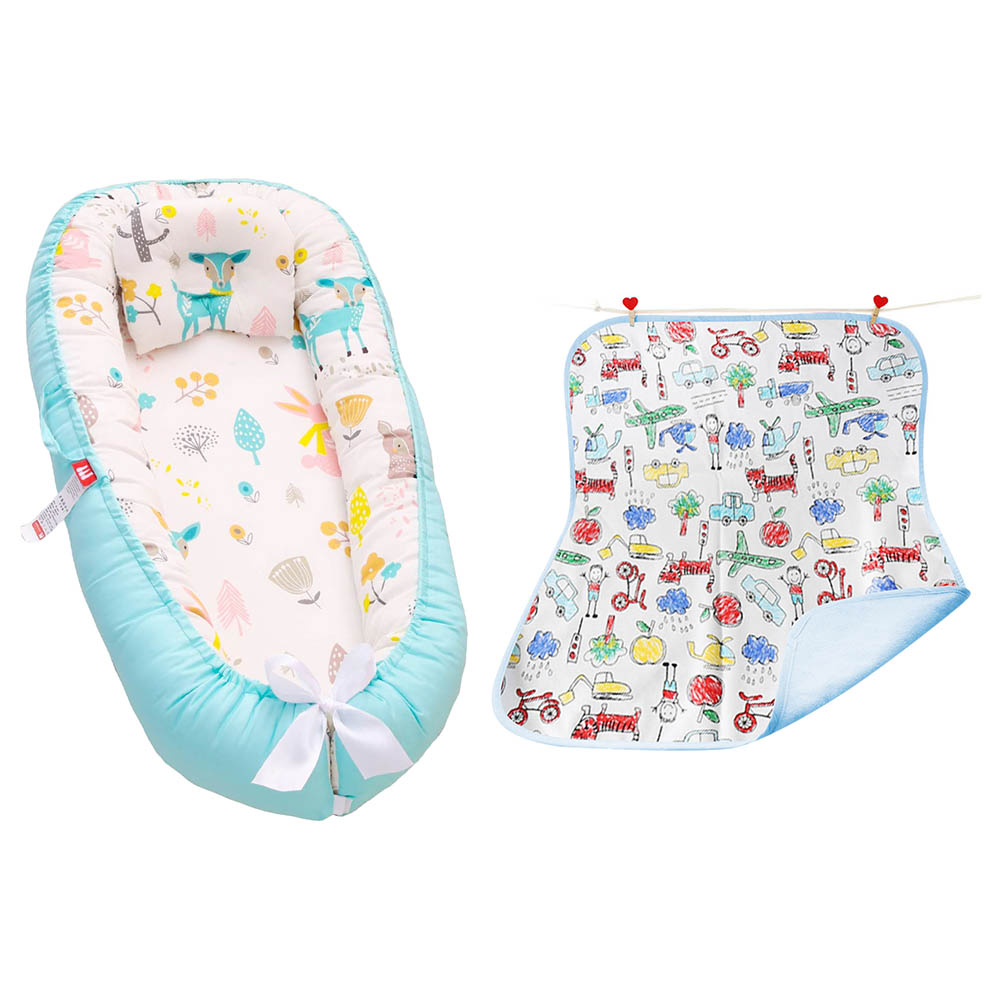 Star Babies - Lounger Sleeping Pod + Reusable Changing Mat