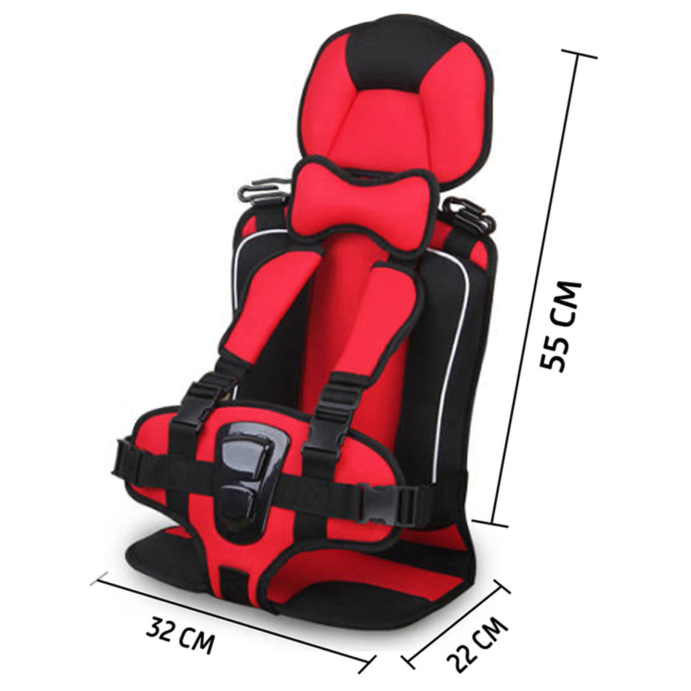 Star Babies High Quality Portable Baby Car Seat - Red