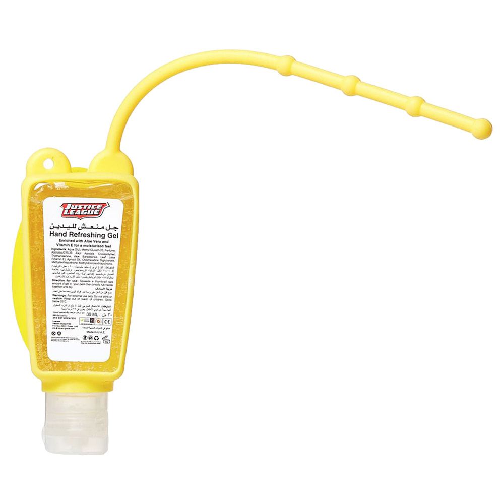Vibrant's - 100Ml Hand Sanitizer And Free Batman 30Ml Sanitizer - Yellow