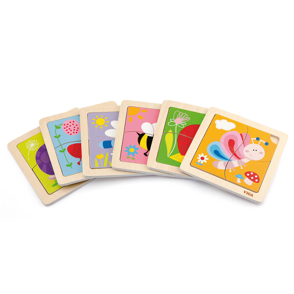 Viga - Handy Flat Puzzle - Butterfly