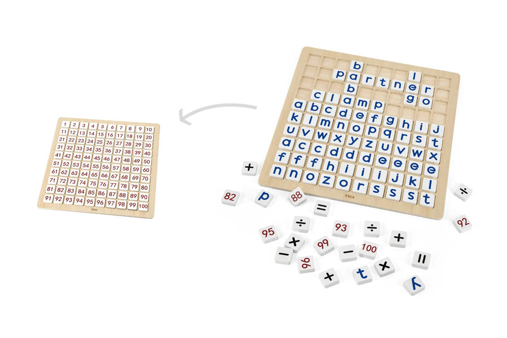 Viga - Learn Alphabet & Maths Board