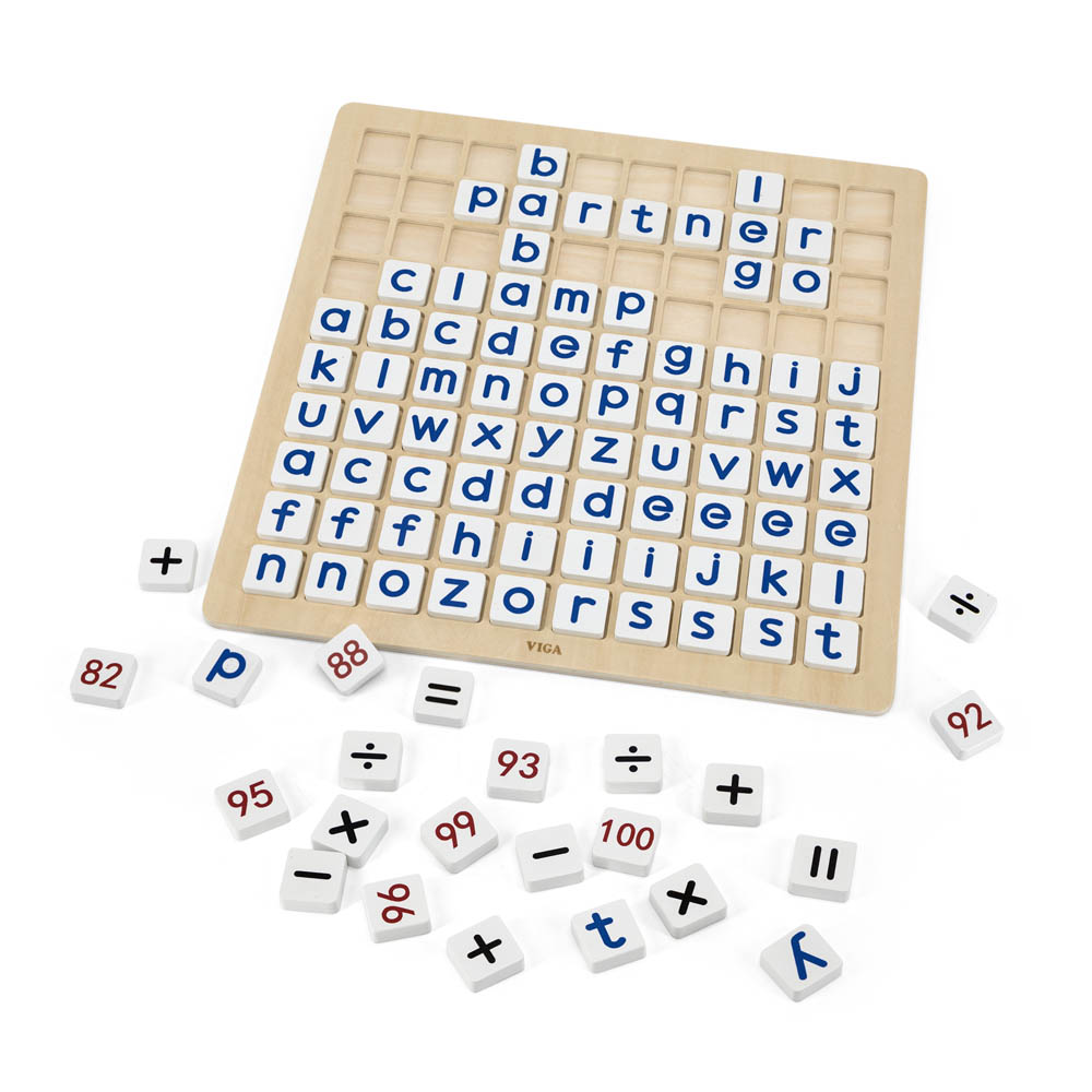 Viga - Learn Alphabet & Maths Board