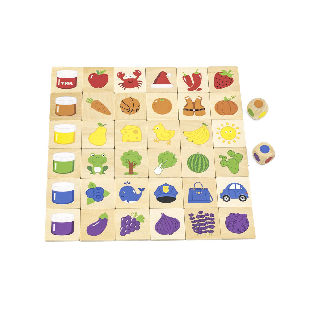 Viga - Learning Colours Puzzle Set