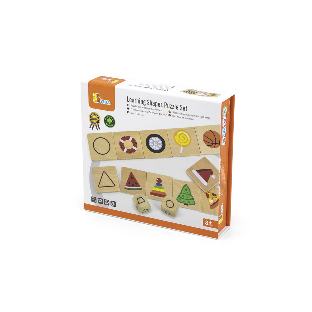 Viga - Learning Shapes Puzzle Set