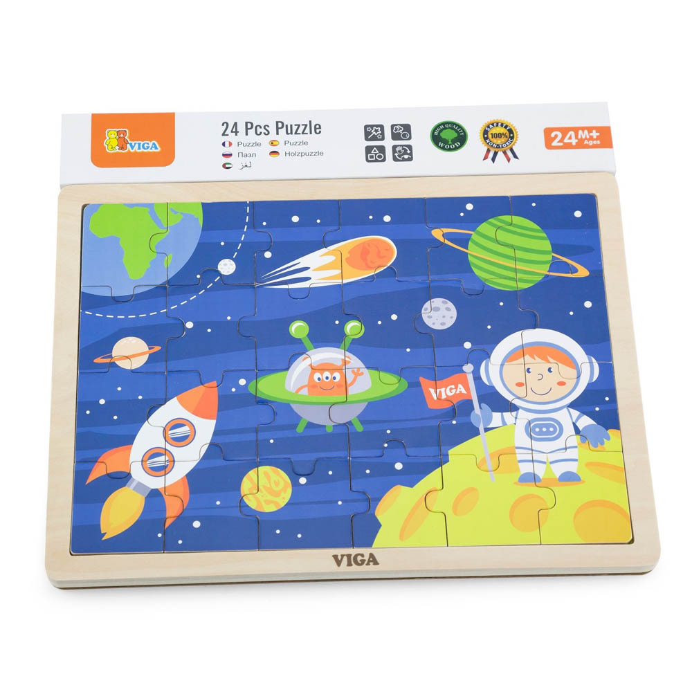 Viga - Space Puzzle (24pcs)