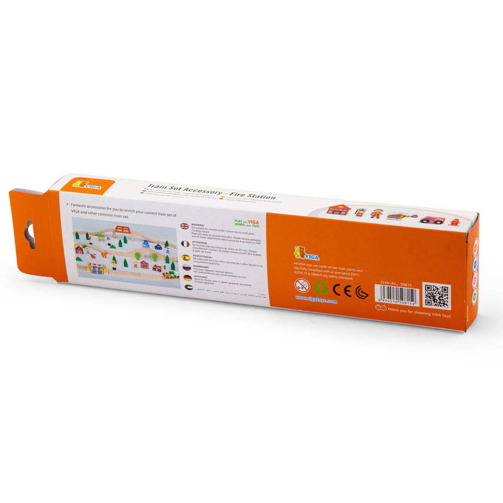Viga - Train Set Accessory - Fire Station