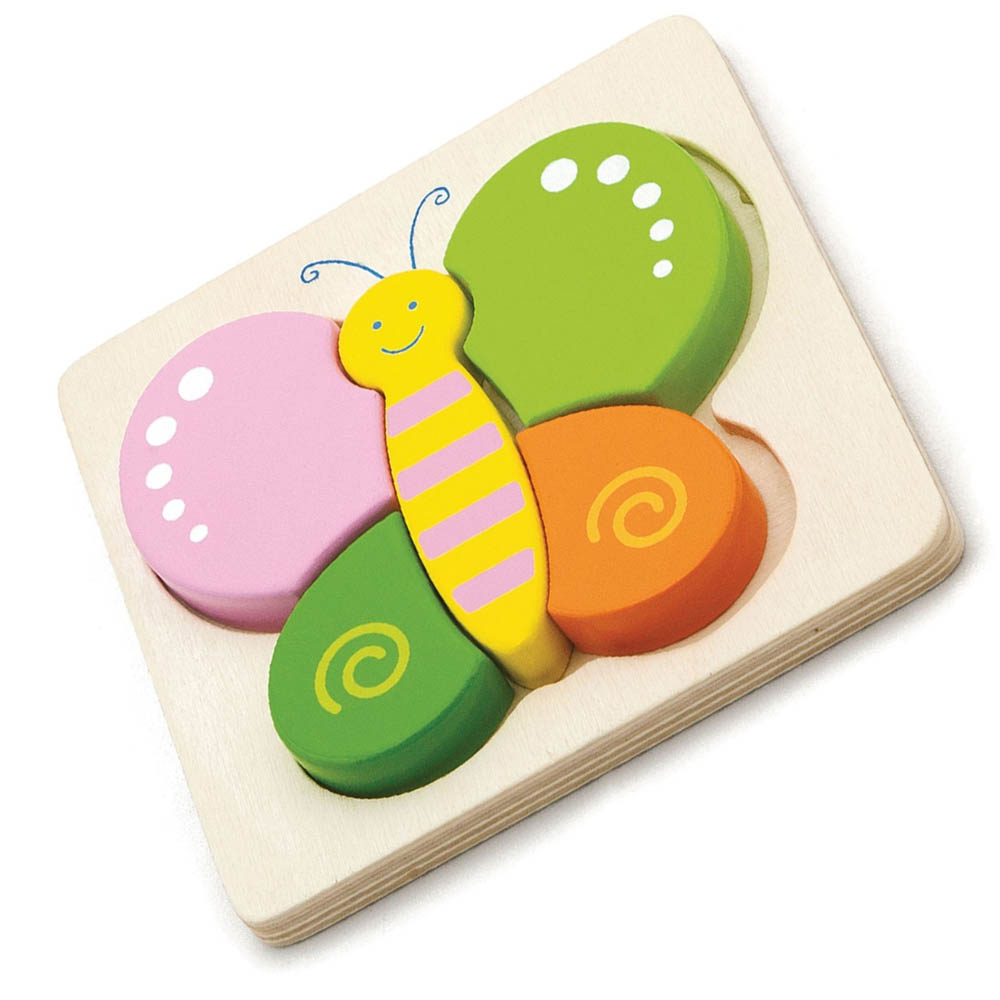 Viga - Handy Block Puzzle - Butterfly