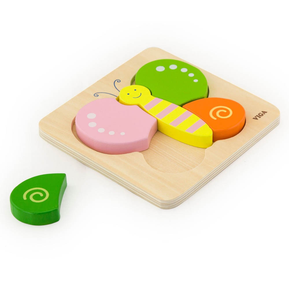 Viga - Handy Block Puzzle - Butterfly