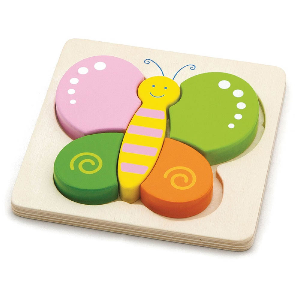Viga - Handy Block Puzzle - Butterfly