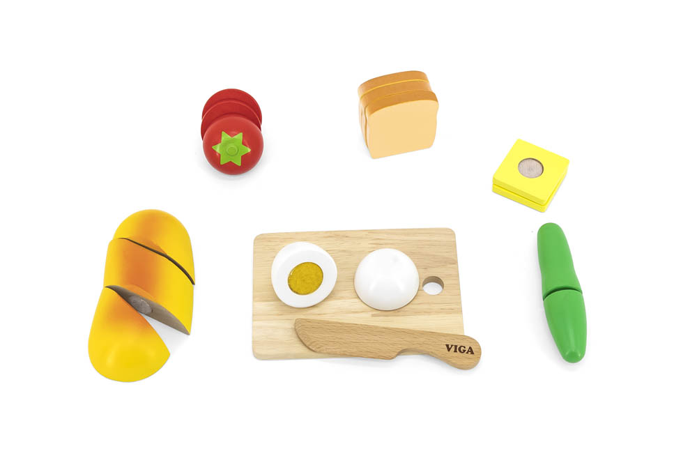 Viga - Wooden Breakfast & Chopping Board Set