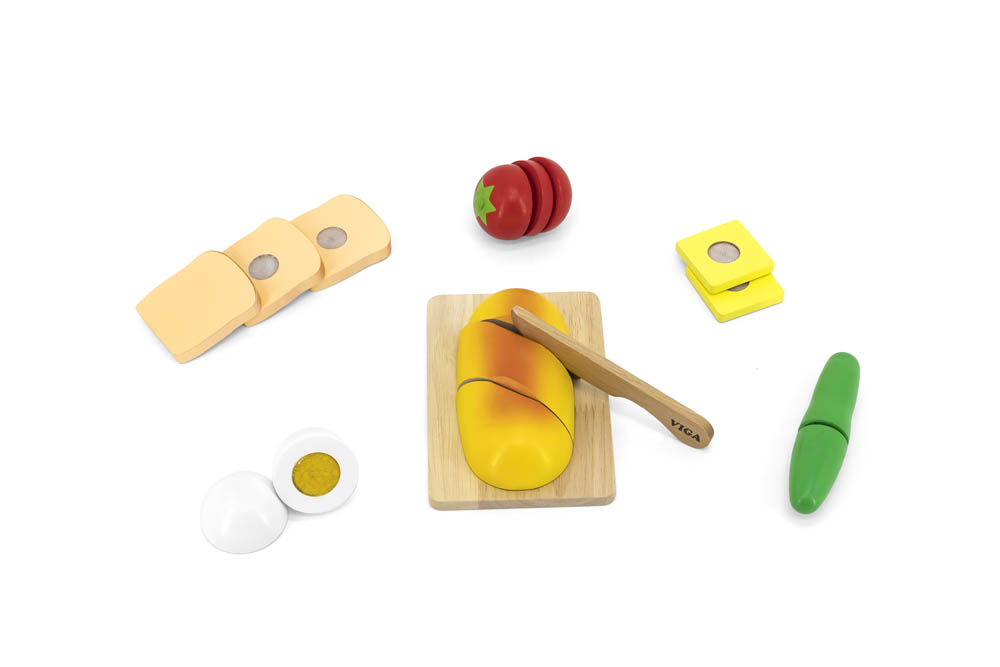 Viga - Wooden Breakfast & Chopping Board Set