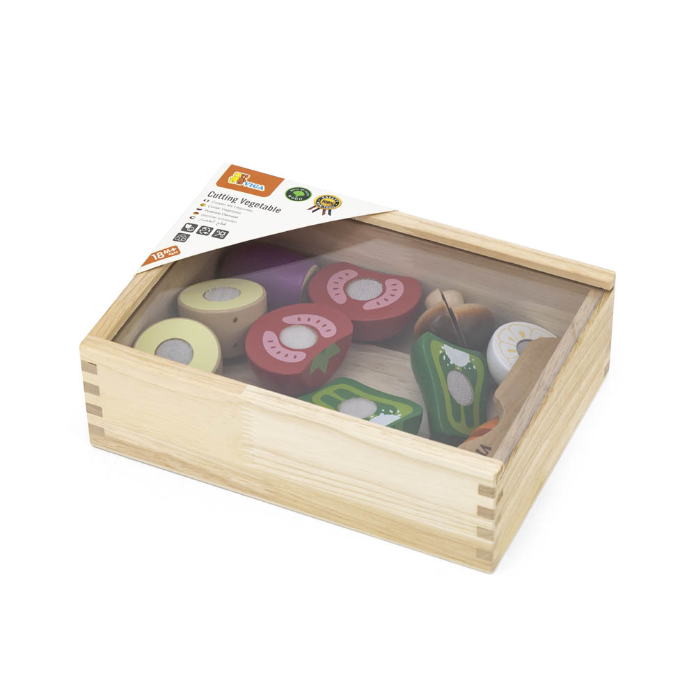 Viga - Wooden Vegtable & Chopping Board Set