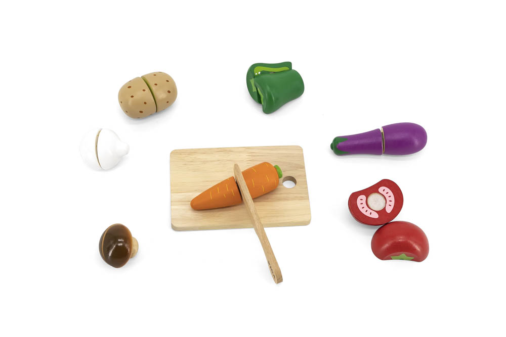 Viga - Wooden Vegtable & Chopping Board Set