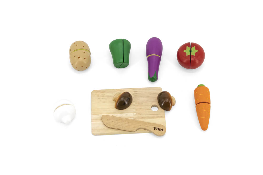 Viga - Wooden Vegtable & Chopping Board Set