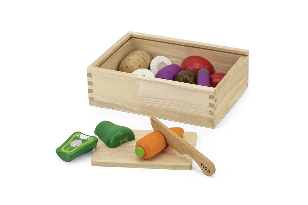 Viga - Wooden Vegtable & Chopping Board Set