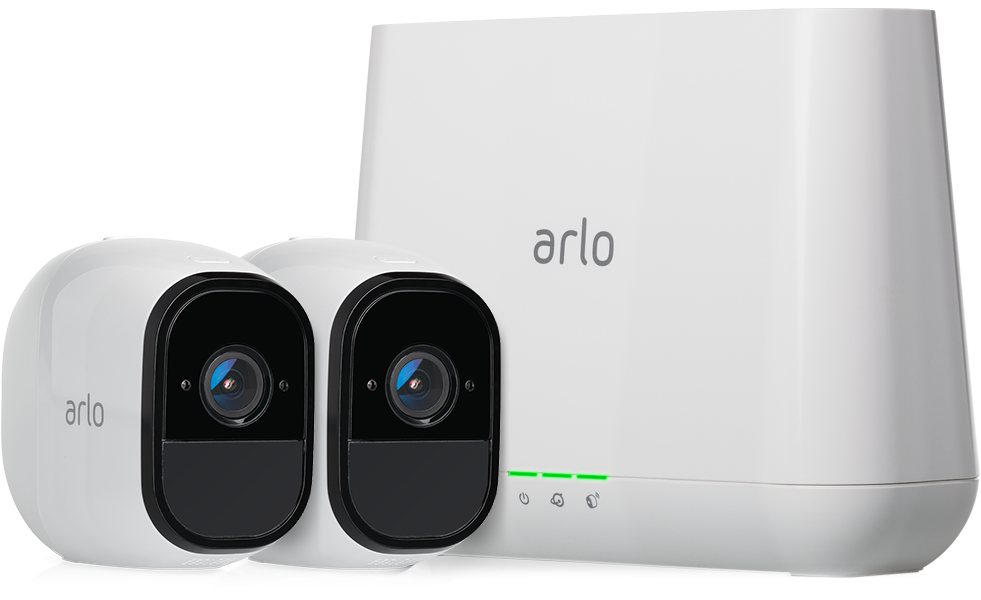 Netgear Arlo Pro Smart Security System with 2 Baby Monitoring Camera