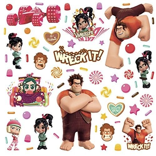 Room mates Wreck It Ralph Peel & Stick Wall Decals