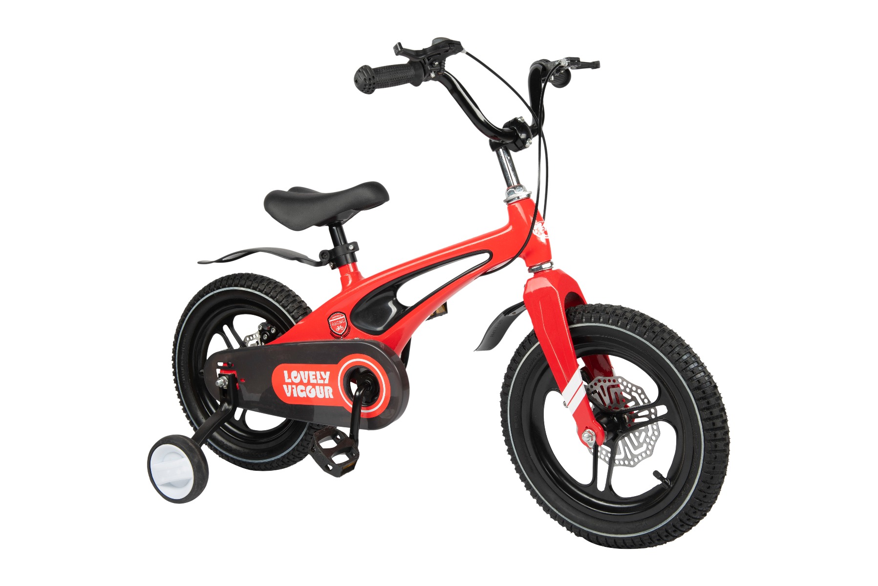 Little Angel - Bicycle 12 Inches - Black & Red