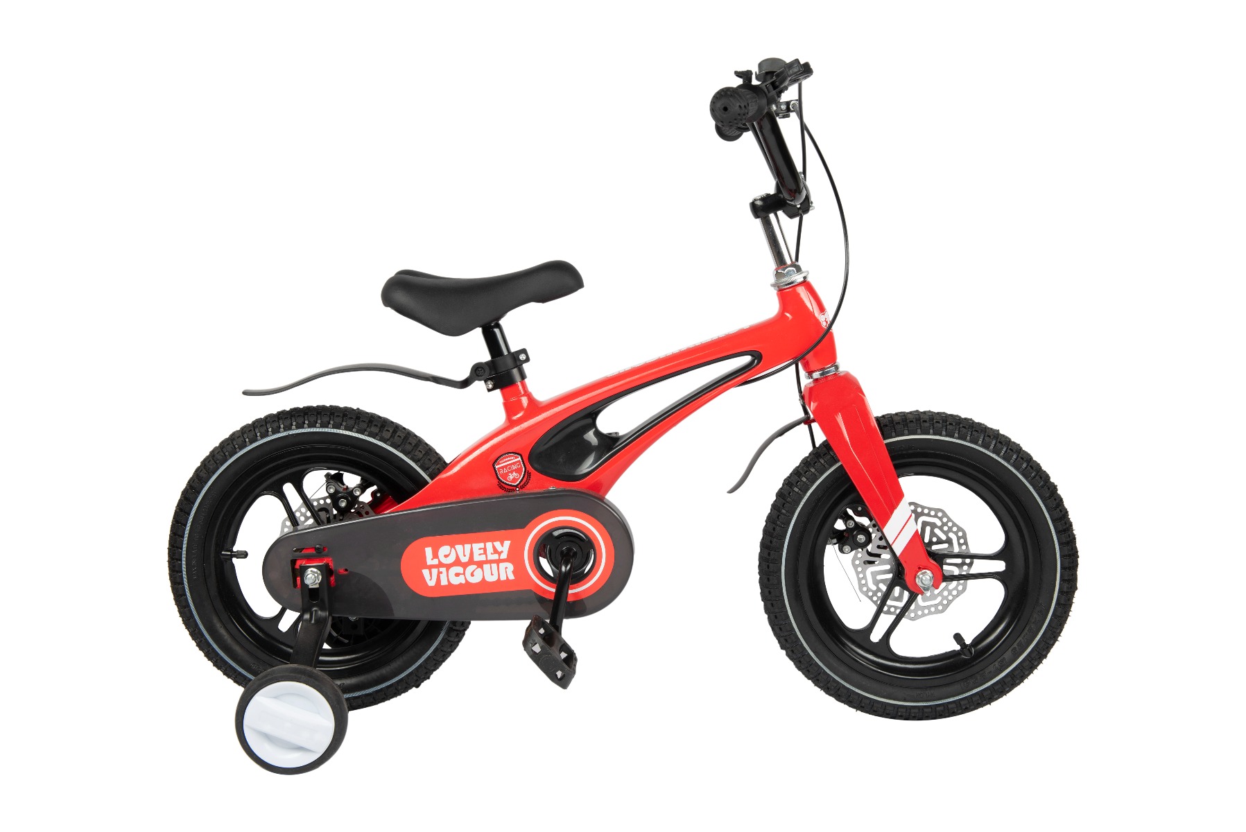 Little Angel - Bicycle 12 Inches - Black & Red