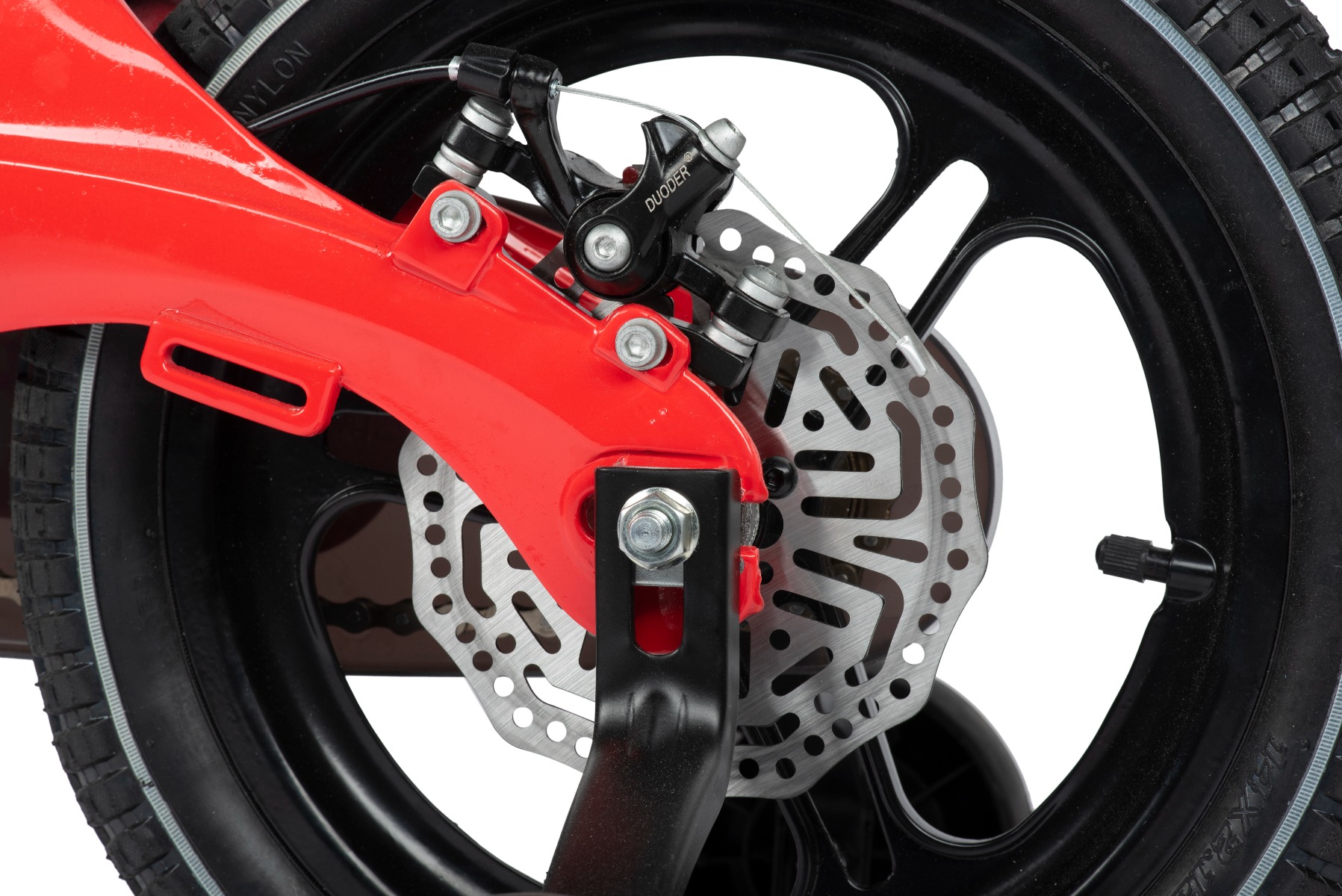 Little Angel - Bicycle 12 Inches - Black & Red