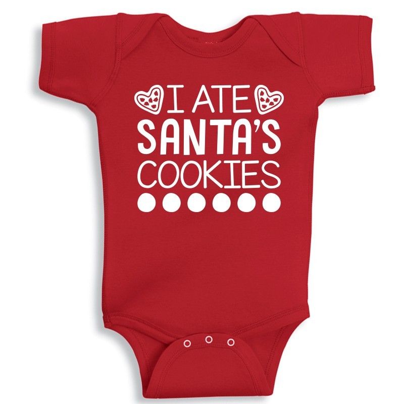 Twinkle Hands - Santa Baby Christmas Cookies Onesie