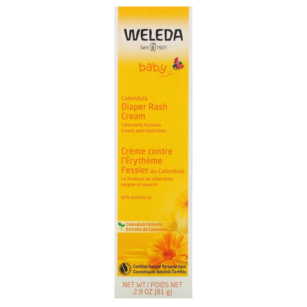 Weleda Baby Calendula Diaper Rash Cream 2.9 Fl Oz Babystore.ae