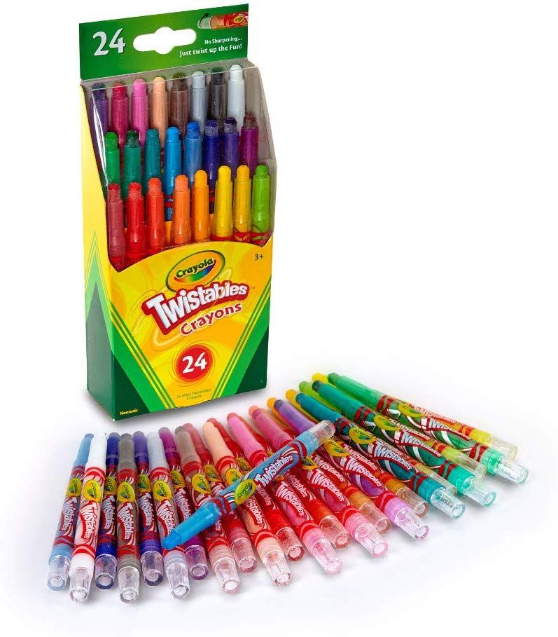 Crayola Mini Twistables Crayons, Multi-Colour
