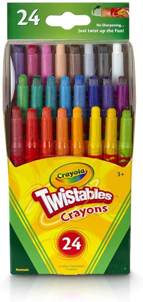 Crayola Mini Twistables Crayons, Multi-Colour