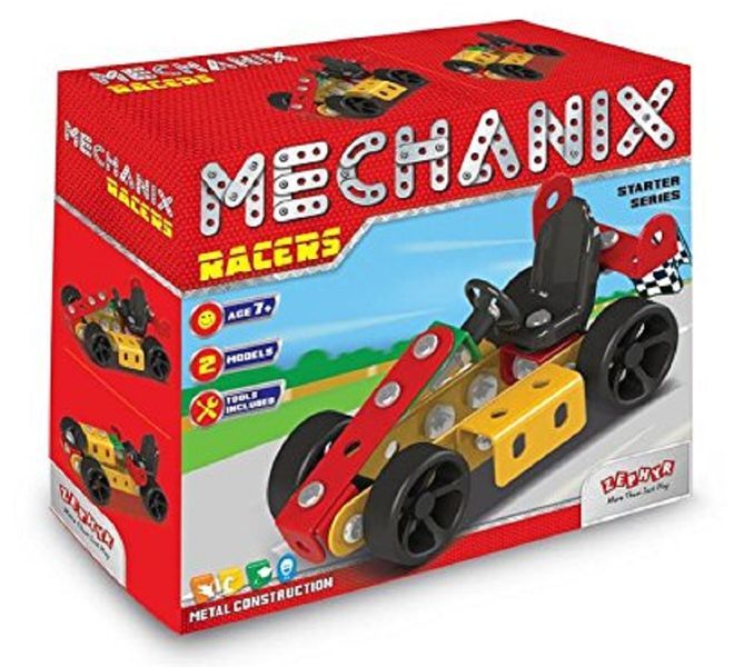Mechanix - Starter Racers - 12 parts & 2 Engineering Models