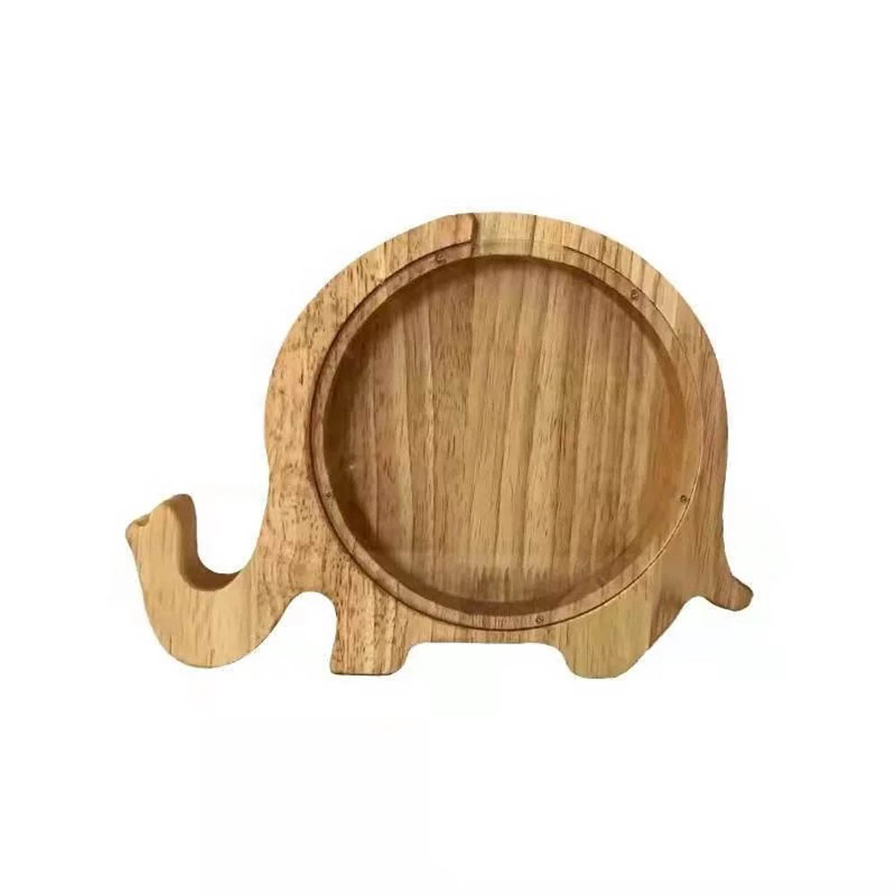 Woody Buddy - Animals Shape Piggy Banks - Elephant