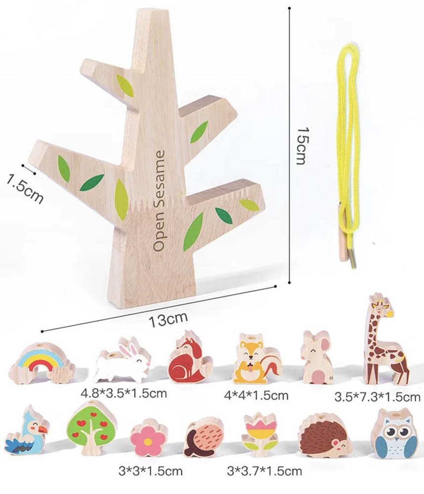 Woody Buddy - Animals Stacker On A Tree