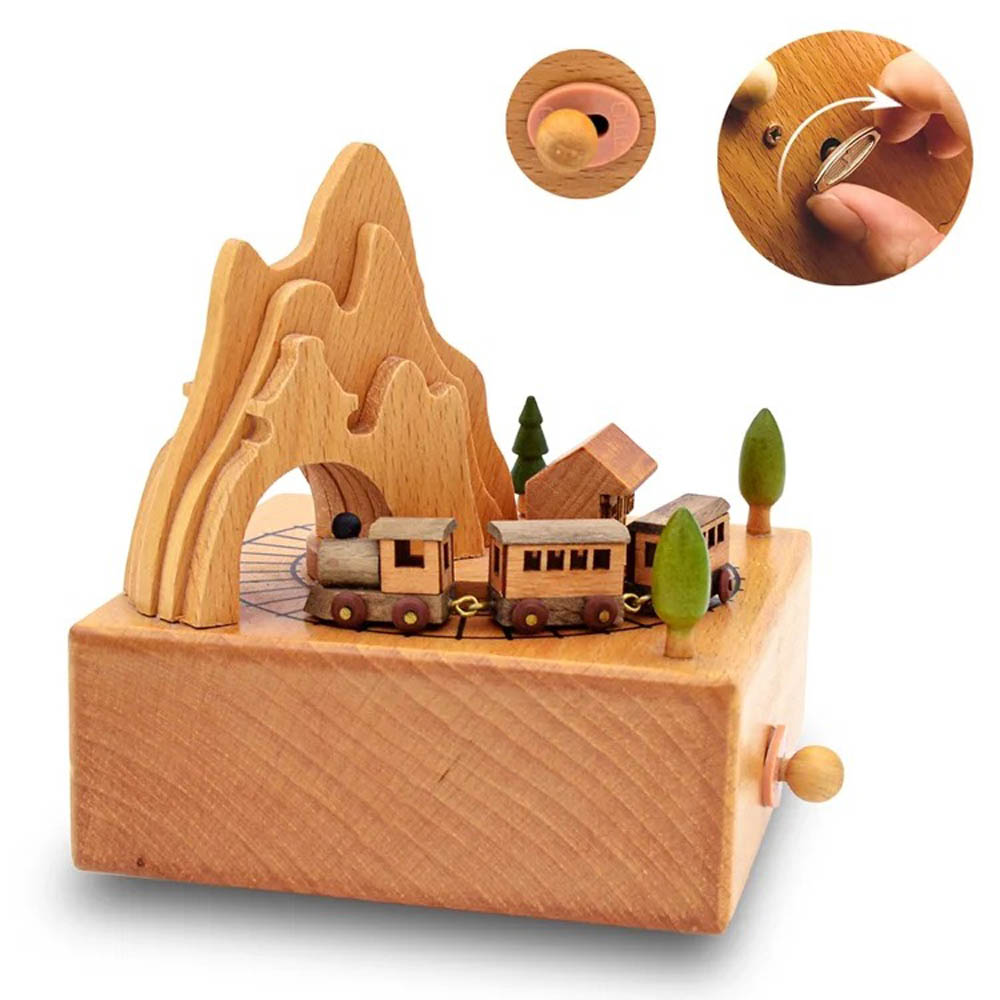 Woody Buddy - Musical Carousel - Mountains