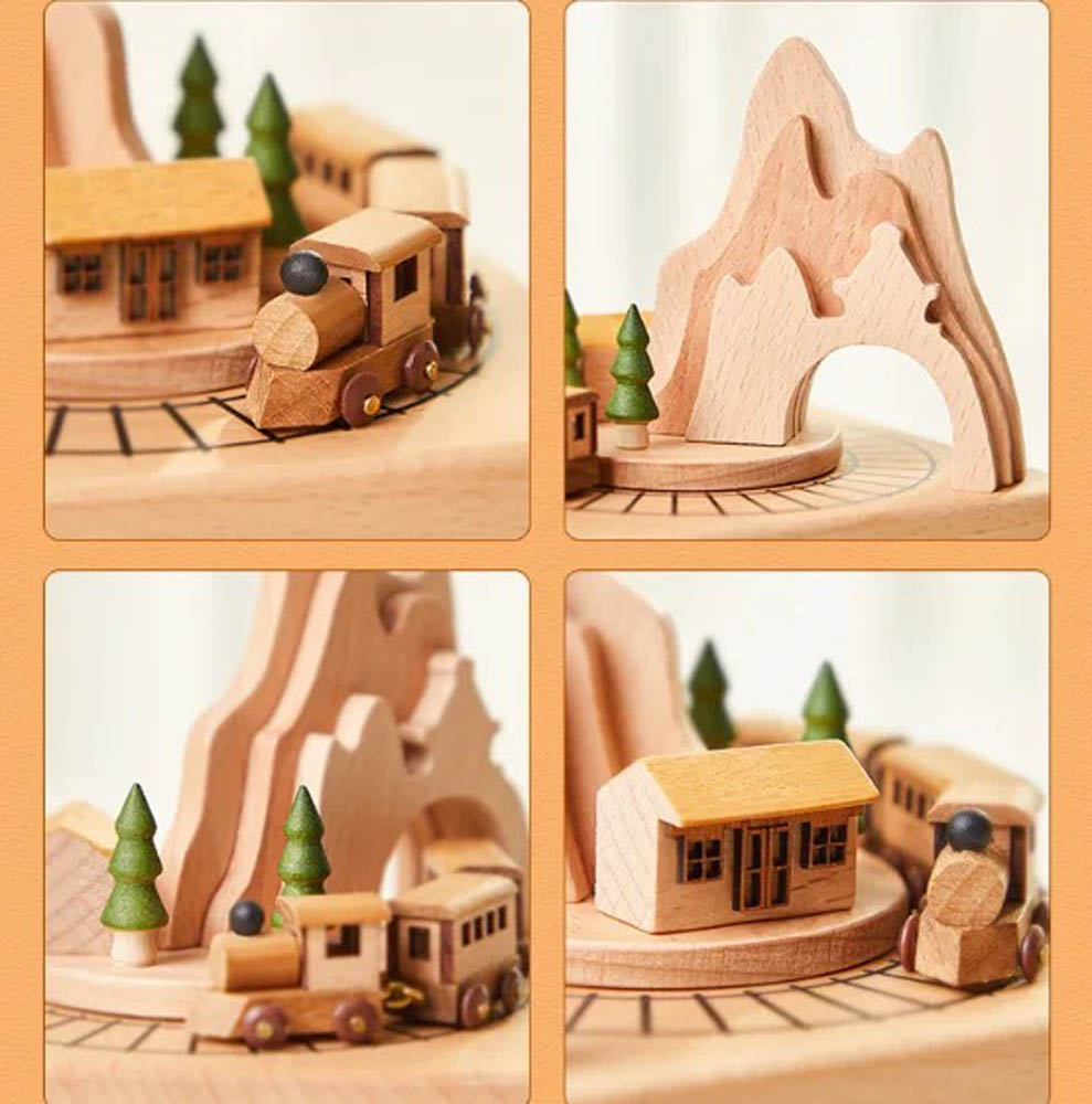 Woody Buddy - Musical Carousel - Mountains