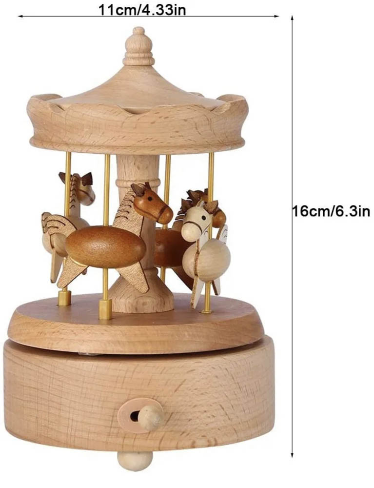 Woody Buddy - Musical Carousel - Pony