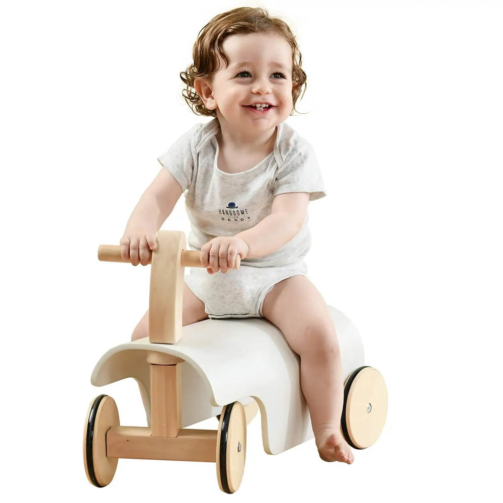 Woody Buddy - Ride-On Balance Car - White