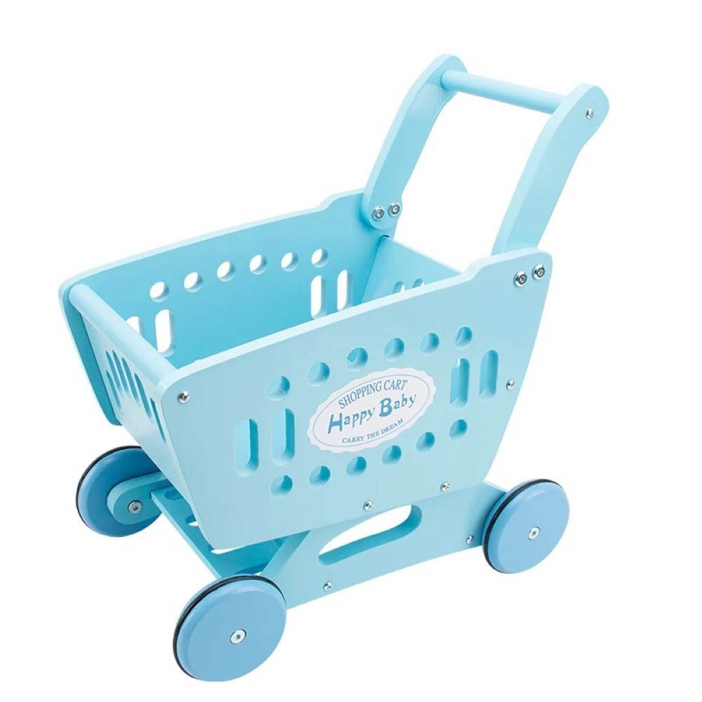 Woody Buddy - Supermarket Trolley - Blue