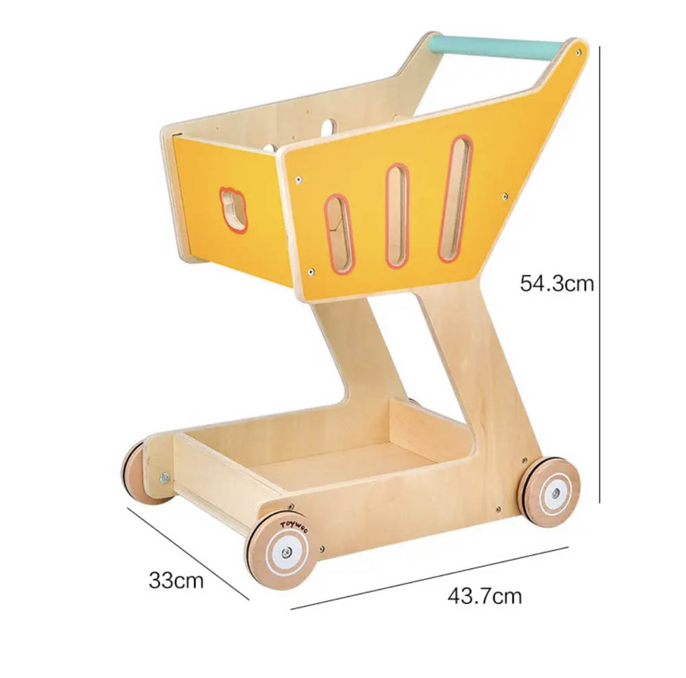 Woody Buddy - Supermarket Trolley For The Bigger Kids - Orange