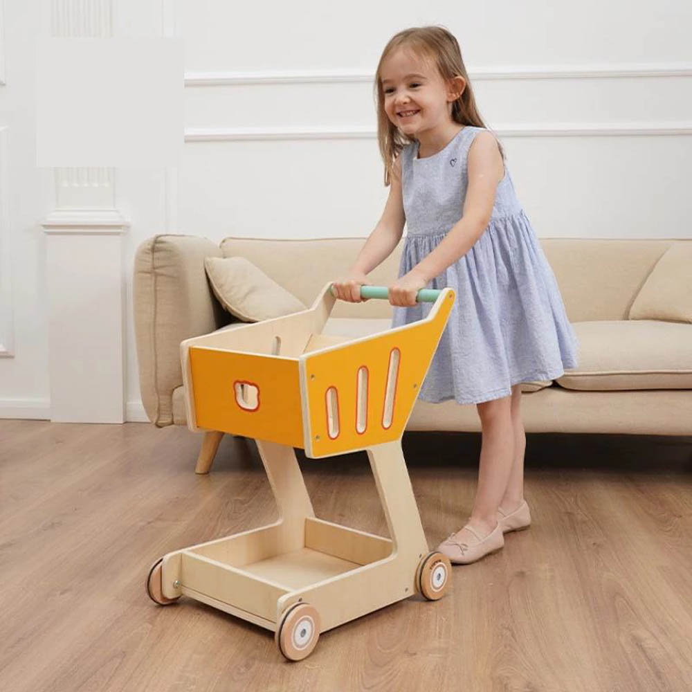 Woody Buddy - Supermarket Trolley For The Bigger Kids - Orange