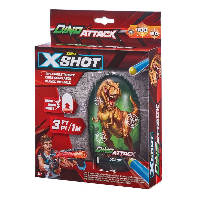 X-Shot - Dino Attack Inflatable Dino Target