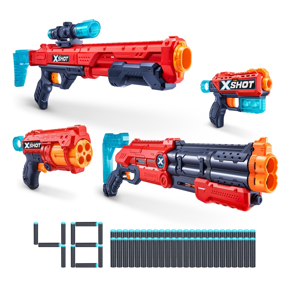 X Shot - Excel Ultimate Shootout Pack with 48 Darts